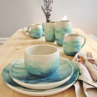 Ashley's current Signature Collection: The Watercolor Series