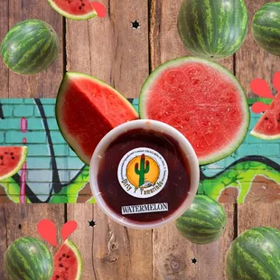 a bowl of watermelon