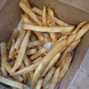 Side of &quot;Dirty Fries&quot; for $7. FYI that is about half the order...some were on a plate already.