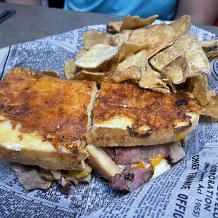 Flip It &amp; Reverse It Grilled Cheese.