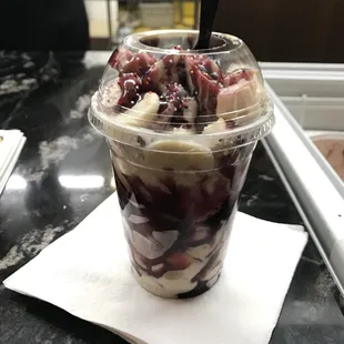 Top notch stuff! Customer service was impeccable, product is fresh and taste great! I got banana, strawberry, and apple with crema.