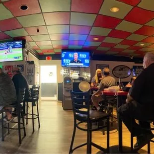 Socially distant but still got the bar vibe