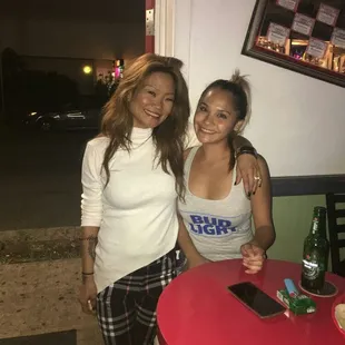 Hott customers, friends, and waitresses...