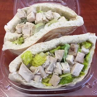 Chicken Caesar Pita