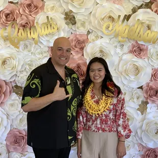 Graduation party with Spaz as our emcee!