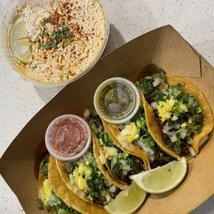 5 Tacos &amp; Elote