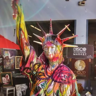Statue of Liberty painted by Josh Wingerter