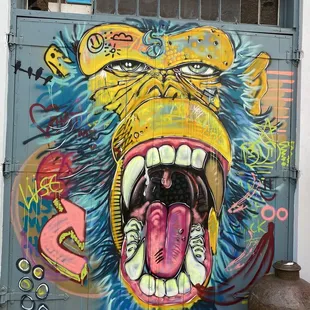 Outside patio at Disco Warehouse