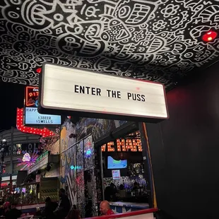 Fun signage