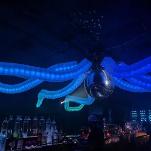 bar area
