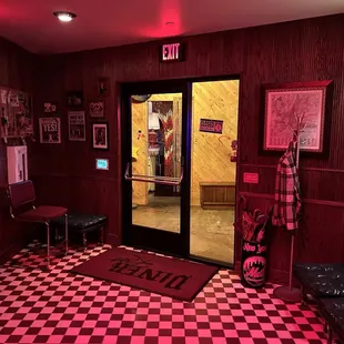 Entrance to Diner