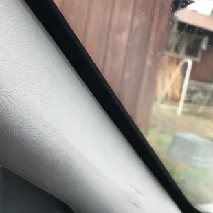 Scratches on a-piller