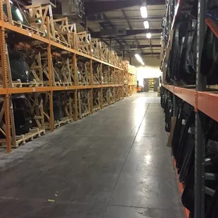 Discount Auto Glass and Tire has the largest inventory of windshields in stock  to make it easier to give our customers same day service.