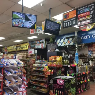 a variety of products for sale