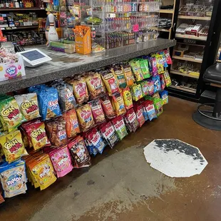 All kinds of snacks to satisfy any craving!