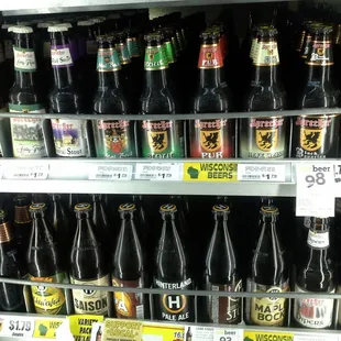 An amazing selection of Sprecher!