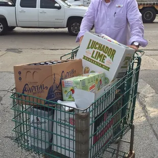 A Discount Liquors booze run