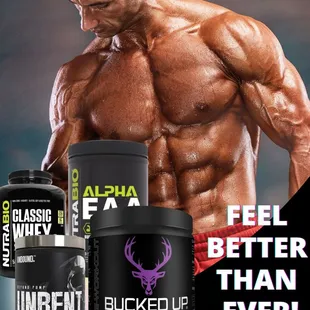 Nutrabio supplements. Bucked up supplements
