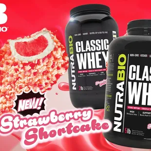 Nutrabio whey Protein strawberry