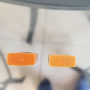 Fake left real right notice the circle in the center. Again and finally. SHAME