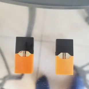 Fake on the left real on the right notice the cap color difference. SHAME