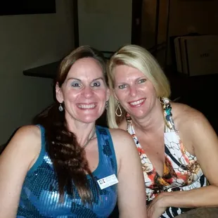 Hanging out at the club