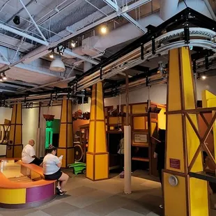 Something wrong this part. No stair climb up to the car. Kids only can climb up from the slide.