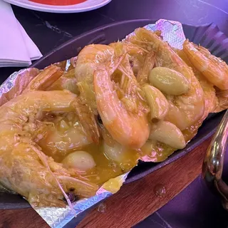 Prawns with Garlic Butter Sauce