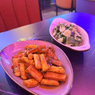 Rice Cake with Crab Stick
