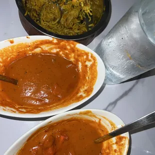 Chicken Tikka Masala and chicken Biryani OMG so good