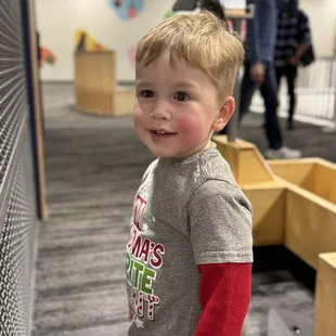 he stood in front of the fan area forever