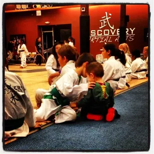 My youngest eager to join with his brother.