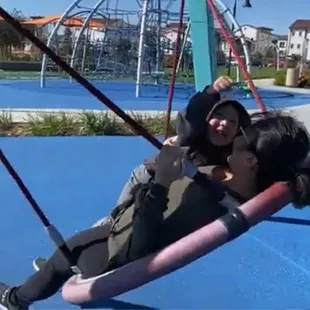 Fun large swings for everyone to enjoy