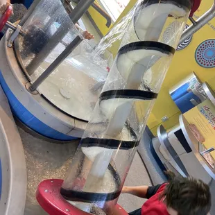 Archimedes spiral water area