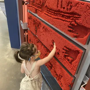 Giant Pin Art wall