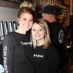 Meet Michelle and Shelby--they aren't grumpy at all!