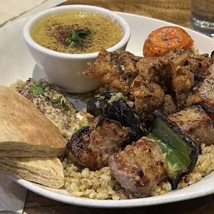 Lamb Kebab Plate