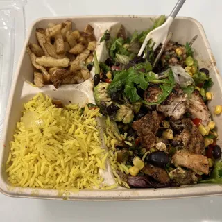 Medium Salads, includes 2 Sides