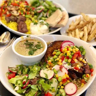 Beef kebab (Mediterranean style)