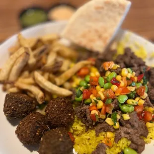  plate of food