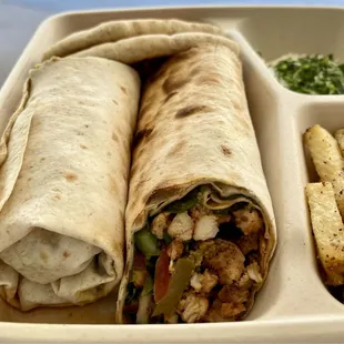 Sumac Chicken Wrap