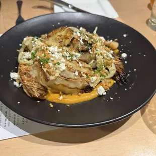 Roasted and seared tiara cabbage