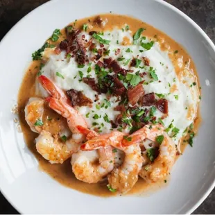 shrimp and grits (house favorite)