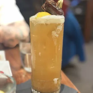 Pineapple ginger mocktail