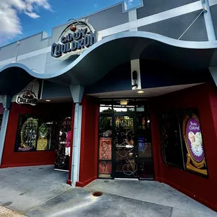 Exterior of Candy Cauldron