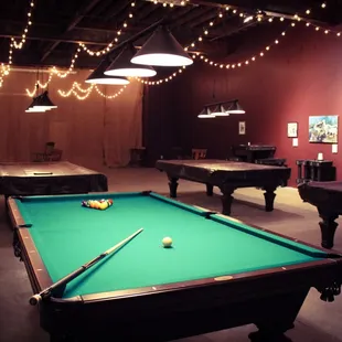Rackhouse. 4 premium tables, cork darts, table games, and music.