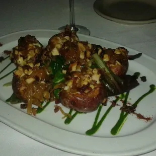 These potatoes skin w/ pancetta is to die for.