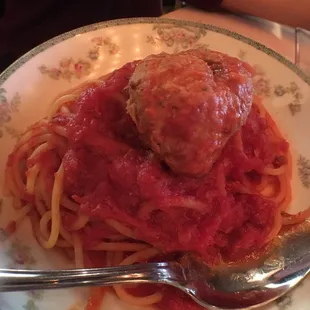 Spaghetti and Meatballs