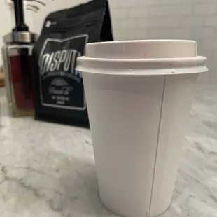 To go coffee &amp; croissant