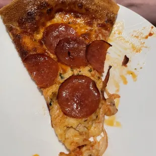 Made pizza with their dough, sauce and cheese.  Was amazing!  Will be going back to try more things!